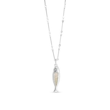 Minnow Pendant - Dune Silver - Custom Gradient