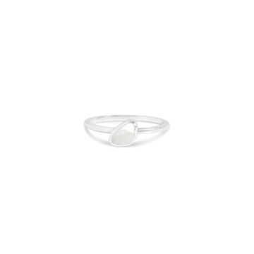 Organic Stacker Ring - Mother of Pearl