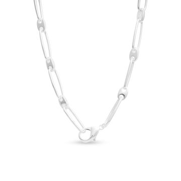 Mariner Paperclip Chain - Dune Silver