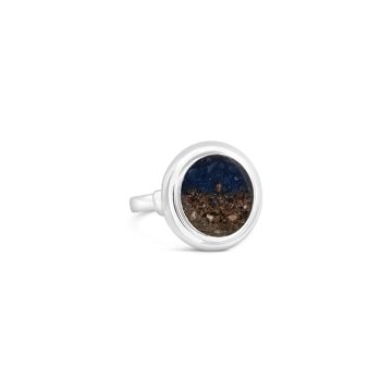 Neptune Cocktail Ring - Sapphire Gradient