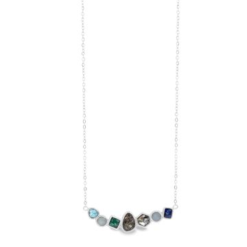 &earth - Earthbound Stationary Necklace - Silver