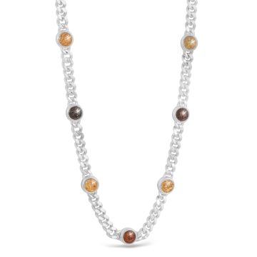 The World Is Yours Necklace by Christine Kesteloo - Sterling