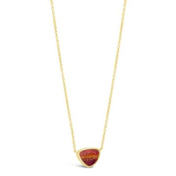 BC - Limited Edition - Organic Trillion Necklace - 14k Gold Vermeil