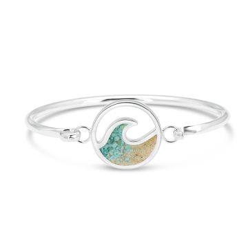 BC - Cresting Wave Bracelet - Turquoise Gradient