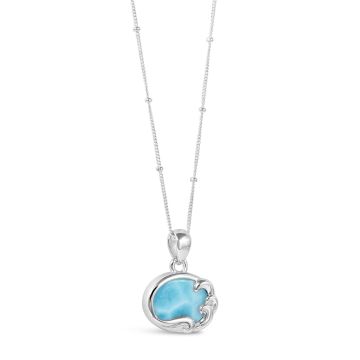 Larimar Bay Splash Teardrop Pendant Larimar Bay Splash Teardrop Pendant