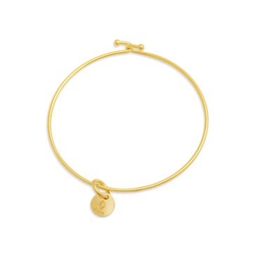 Single Loop Bangles - 12 Pack - Gold
