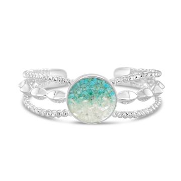 Boho Cuff Bracelet - Round - Custom Gradient