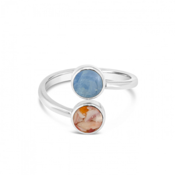 Sterling Silver Bypass Ring