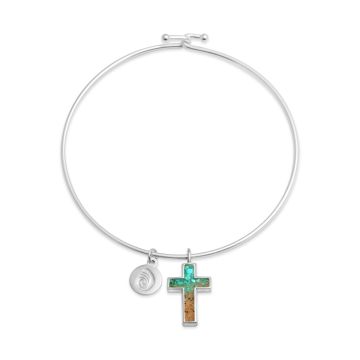 Cross Bangle - Custom Gradient