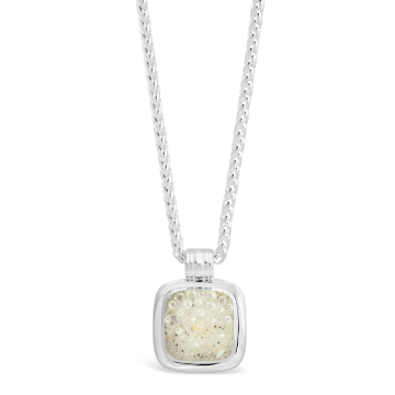 Cushion Cut Nautical Necklace - Diamond Gradient