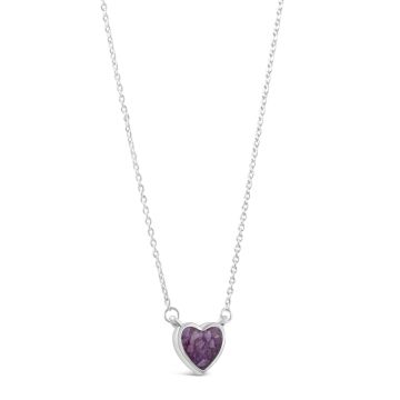 Delicate Dune Heart Necklace | Sterling Silver | Dune Jewelry
