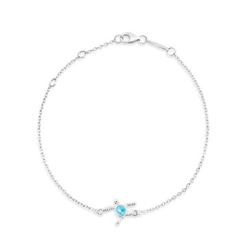 Delicate Dune Turtle Bracelet