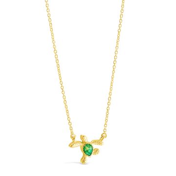 Delicate Dune Turtle Necklace - 14k Gold Vermeil