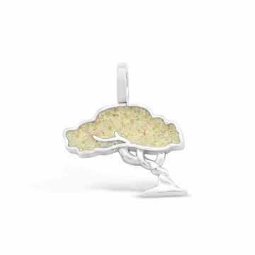 Divi Tree Shaped Charm - Sterling Silver | Dune Jewelry