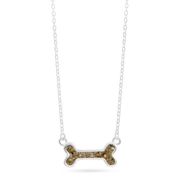Dog Bone Stationary Necklace