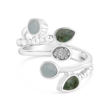 Spring Awakening - Five Element Organic Cocktail Ring