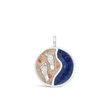 Footprints in the Sand Charm