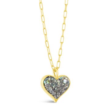 Heart of Sand Necklace - 14k Gold Vermeil - Custom Gradient
