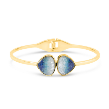 Limited Edition - Teardrop Bangle - Gold