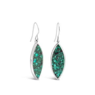 Luxe Marquise Earrings | Sterling Silver | Personalized | Experiencial Dune Jewelry