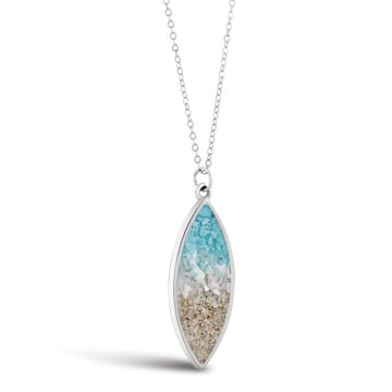 BC - Marquise Necklace - Ocean Gradient