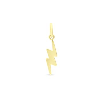 Mi Tesoro - Lightning Bolt Charm Gold