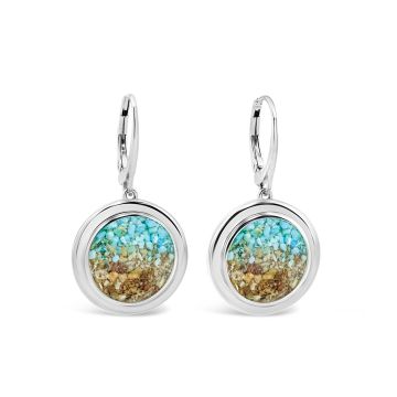 Neptune Earrings - Turquoise Gradient