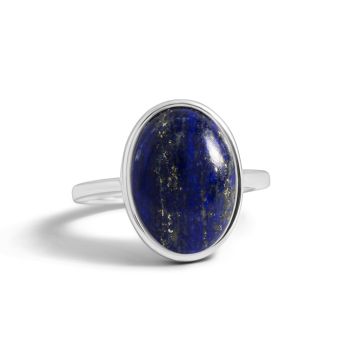 Oval Ring - Lapis