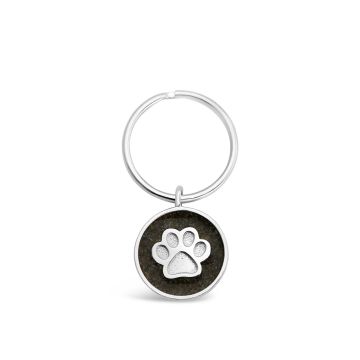 Paw Print Keychain