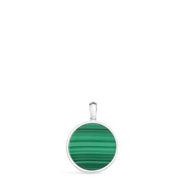 Globe Necklace World Traveler Malachite By Christine Kesteloo - Pendant Only