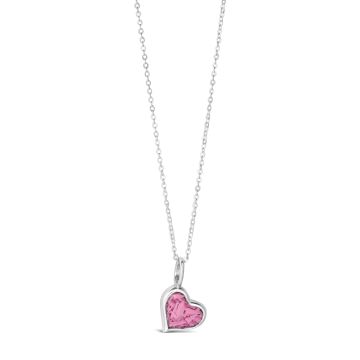 Sand Jewel Necklace Pendant - Heart