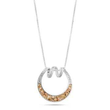 Diamond Spindrift Necklace - Sterling