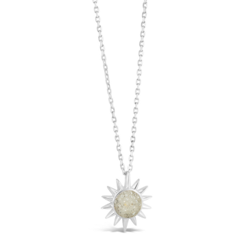 The Sun Necklace - Short - Diamond Gradient