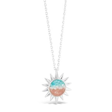 The Sun Necklace - Long - Ocean Gradient