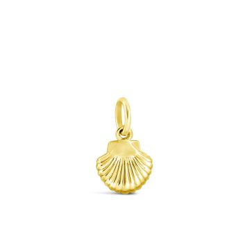 Collectible Travel Treasures Sea Shell Charm - 14k Gold Vermeil