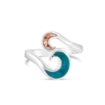 Dune Beach Sand Wave Ring Size 7 selling