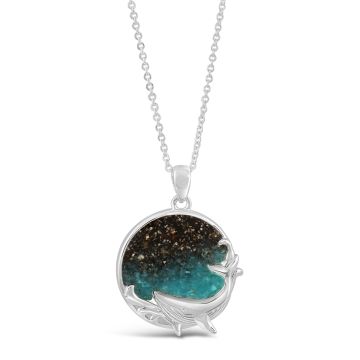 BC - Whale Pendant Necklace - Custom Gradient