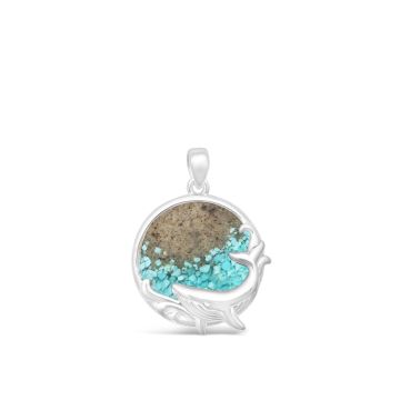 BC - Whale Pendant - Custom Gradient