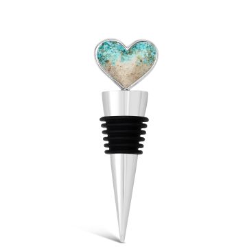 Heart Wine Stopper - Custom Gradient