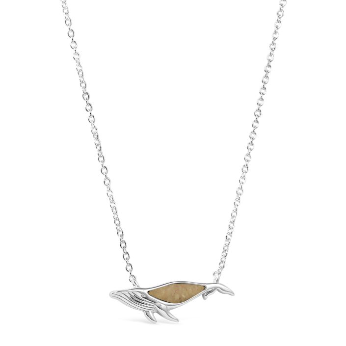 ネックレス・チョーカー BLENDOFF Humpback Whale Necklace Silver 925 Humpback Whale - Salinas Bay | Science Research and Online Shop