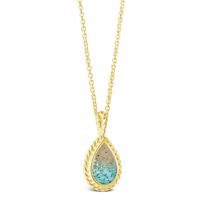 Tidepool 2024 Love mermaid scales vermeil necklace