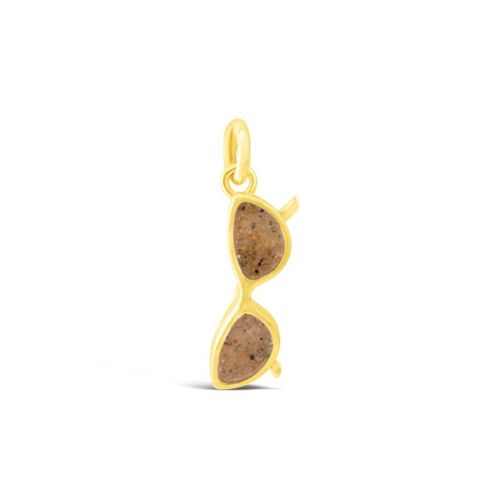 Gold Heart Sunglasses Charm main image 1