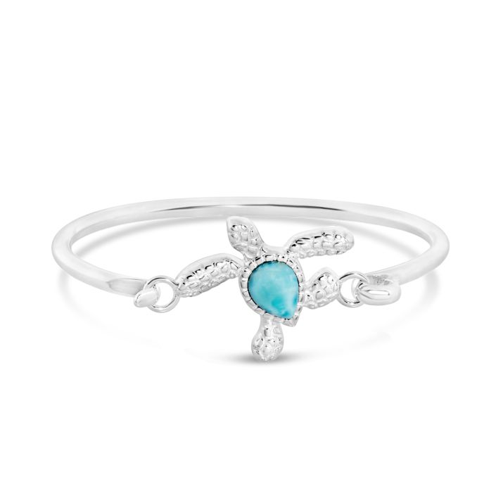 BETHZA Sterling Silver Turtle Ring | Genuine Turquoise Stone, Symbolic Tortoise Design, Gift For Women - Size 6 - View #5