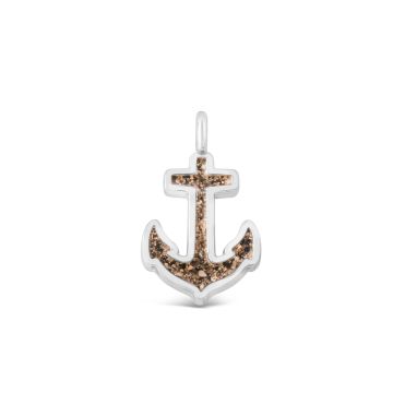 On Beach Time Beach Rose Gold Stainless Steel Charm BFS4061ROGOLD
