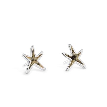 Delicate Starfish Stud Earrings - Sterling Silver | The Original Beach Sand Jewelry Co. | Dune Jewelry