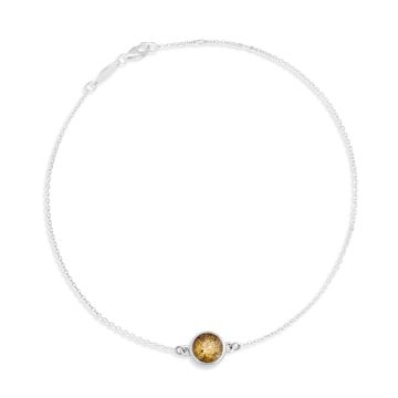 Delicate Dune Round Anklet | Sterling Silver | Dune Jewelry