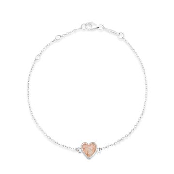 Delicate Dune Heart Bracelet | Sterling Silver | Dune Jewelry