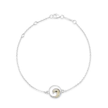 Delicate Dune Wave Bracelet | Sterling Silver | Dune Jewelry