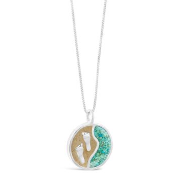 Footprints In the Sand Necklace