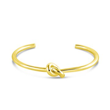 Knot Cuff Bracelet - Gold